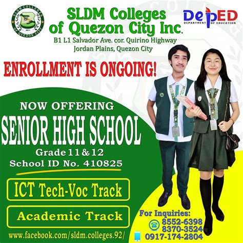 SLDM Colleges of Quezon City.